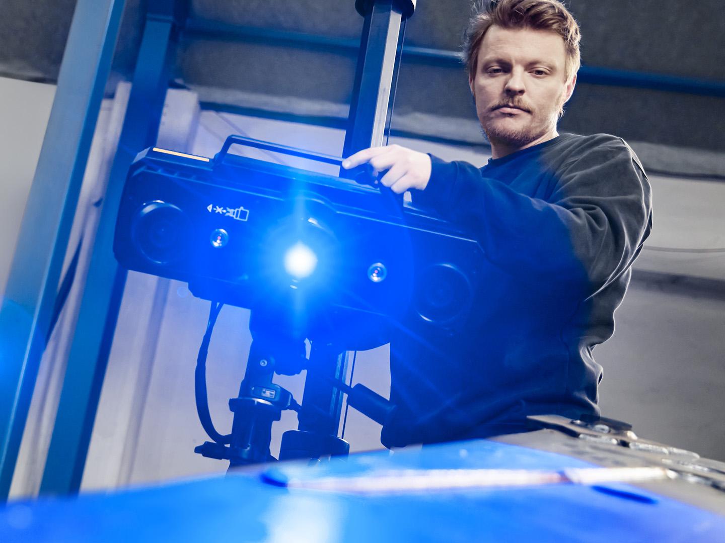 Industrielles 3D-Scannen
