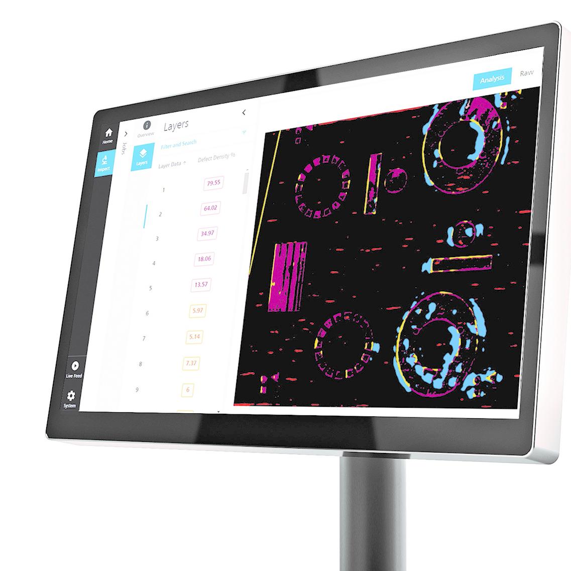Das ZEISS In-process Monitoring identifiziert und klassifiziert Defekte im Pulverbett